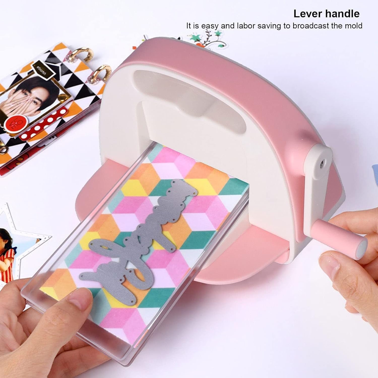 Manual Die Cutting & Embossing Machine for Card Making Scrapbooking Crafts