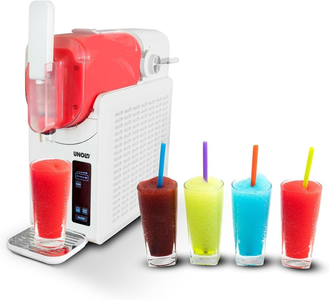 Professional Slush Machine 2L Frozen Drink Maker Self Cooling No Ice Needed