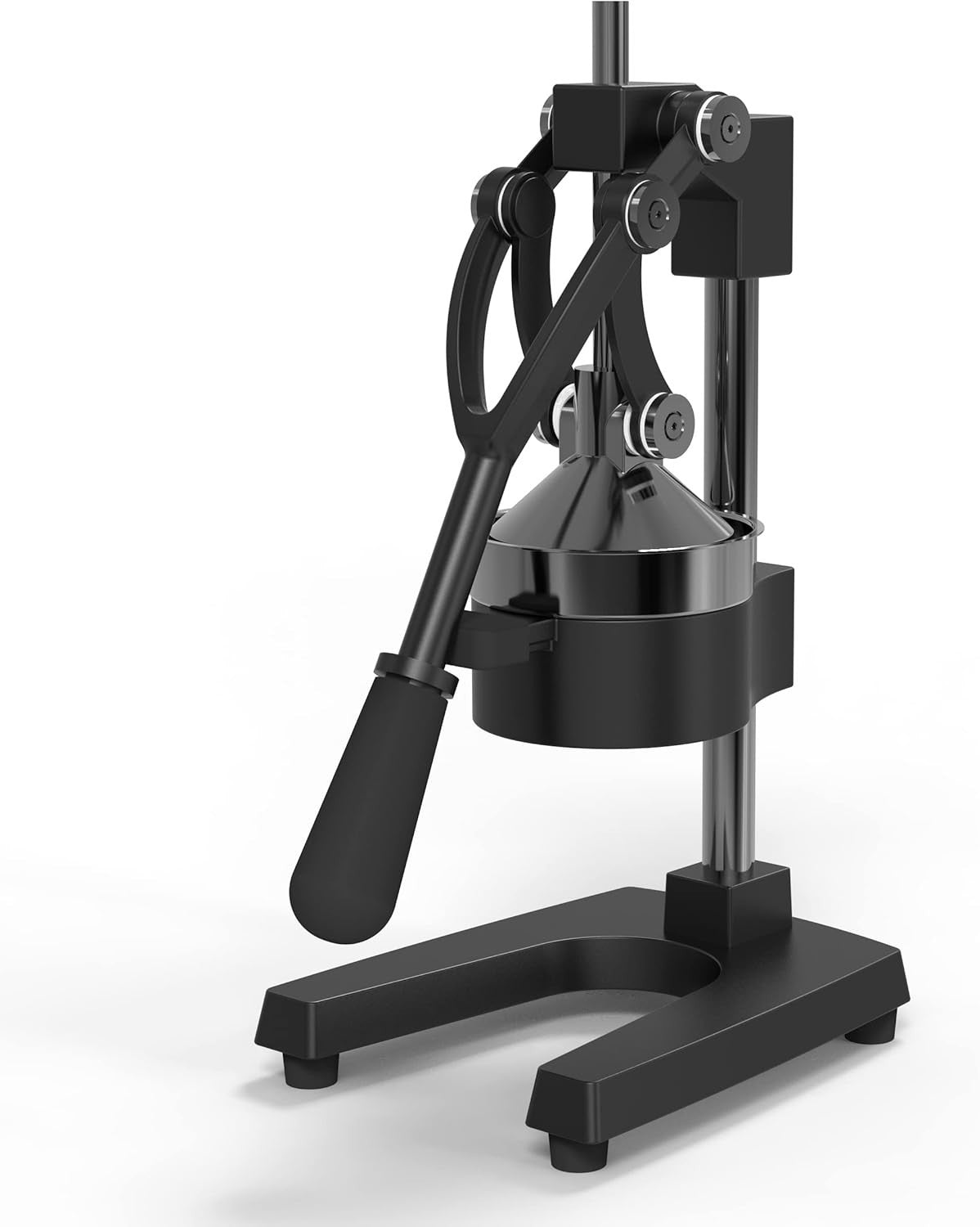 Professional Manual Citrus Press Cast Iron High Yield Hand Juicer Black