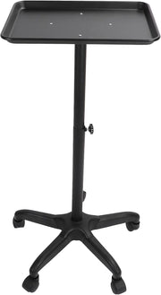 Salon Tray Cart with Wheels Adjustable Height Tattoo Beauty Trolley Stand