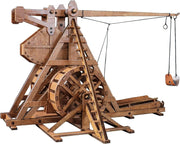 Medieval Wooden Trebuchet Model Kit – DIY Catapult for Adults & Teens