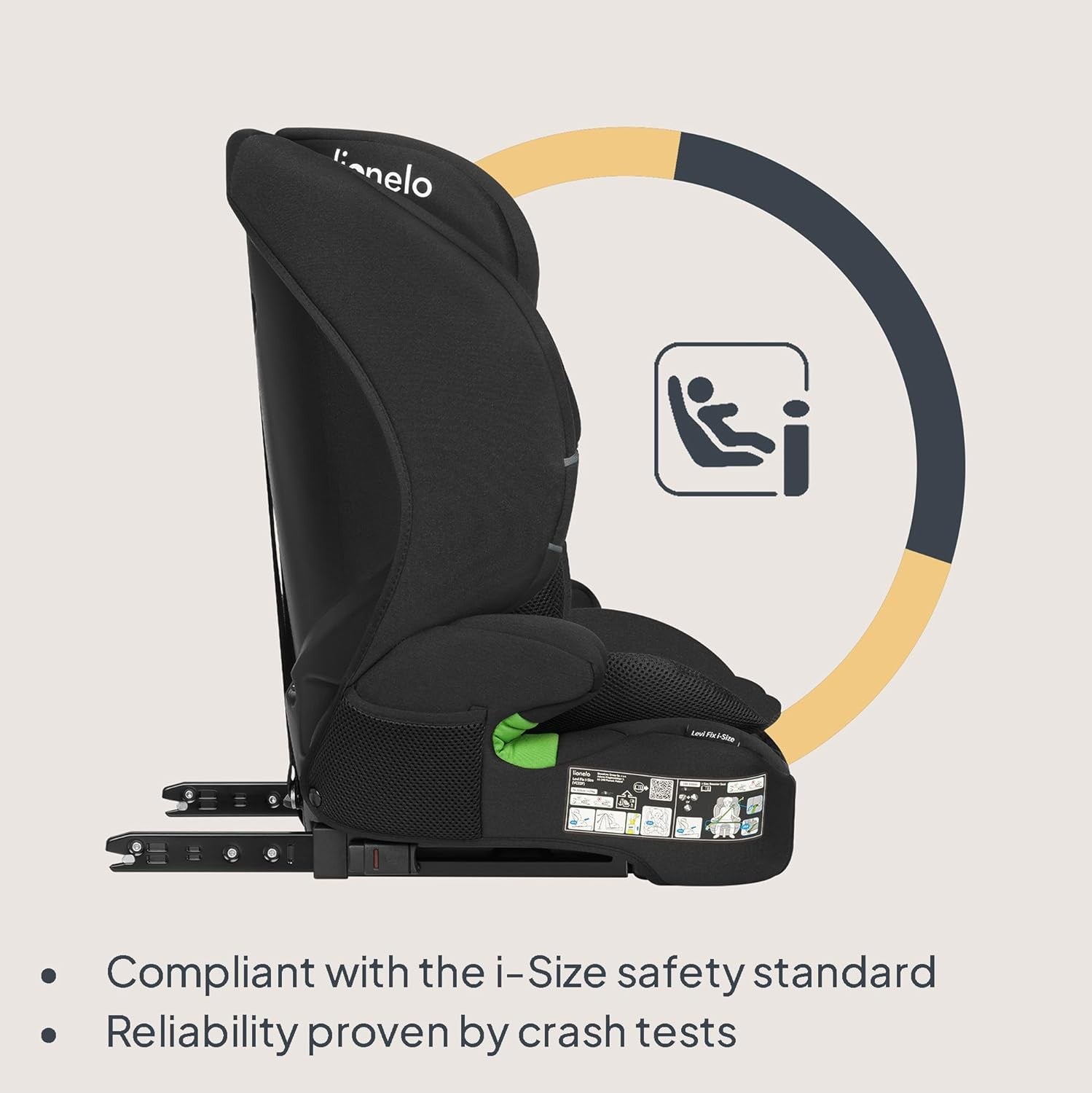 i-Size Car Seat 76–150cm ISOFIX R129 Booster Side Impact Adjustable