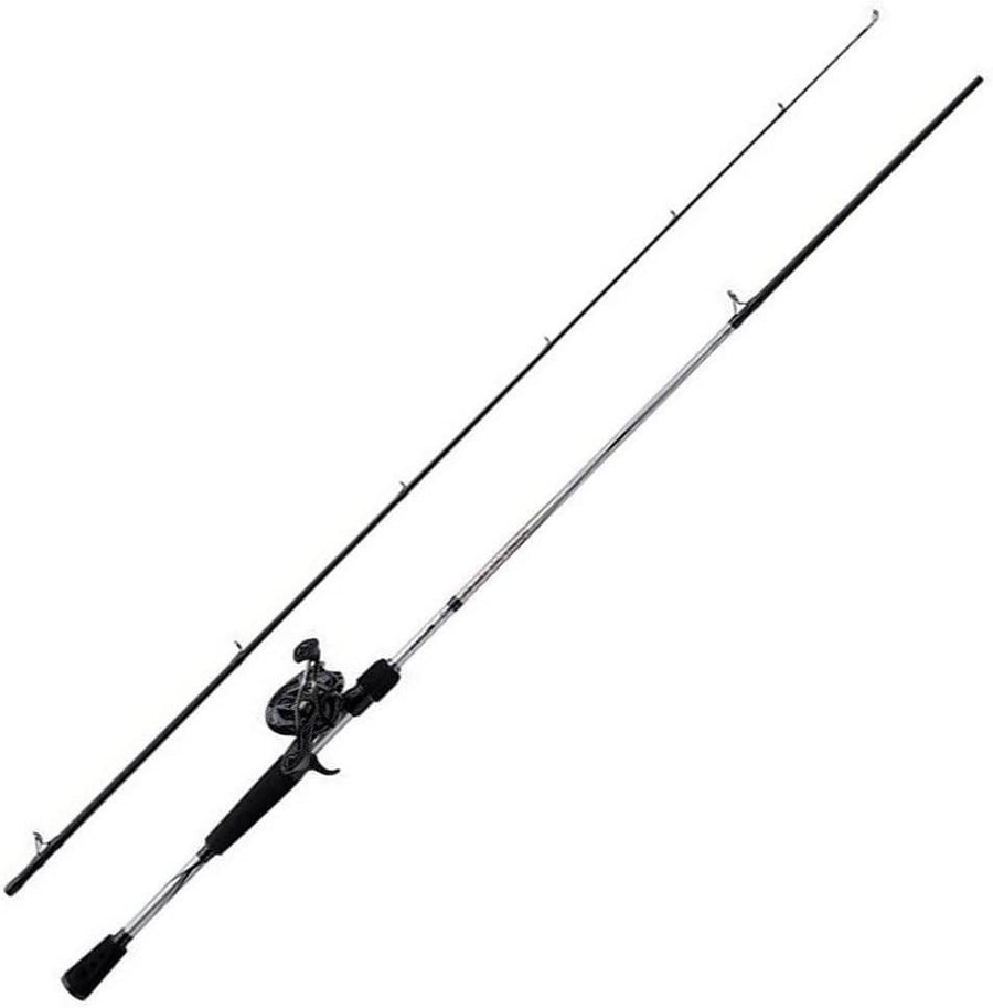 Baitcast Fishing Rod & Reel Combo 2.13m 10-40g Carbon Predator Set
