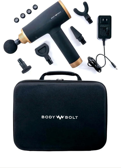 Deep Tissue Massage Gun 3200RPM Powerful Percussion Muscle Massager 5 Heads