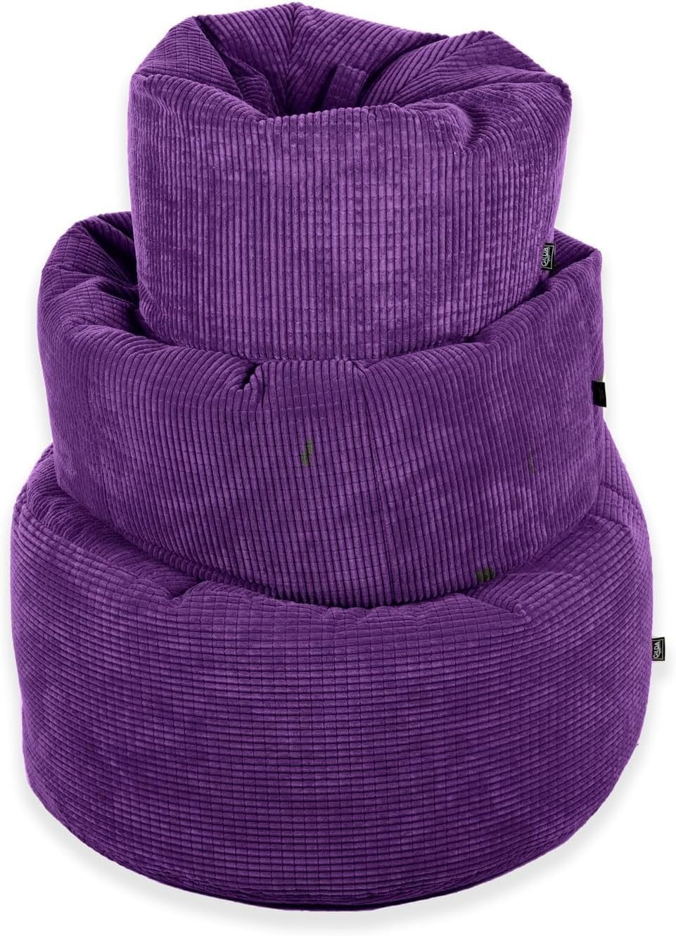 Giant Corduroy Bean Bag Chair Adult Teen Soft Lounge Seat Sofa Floor