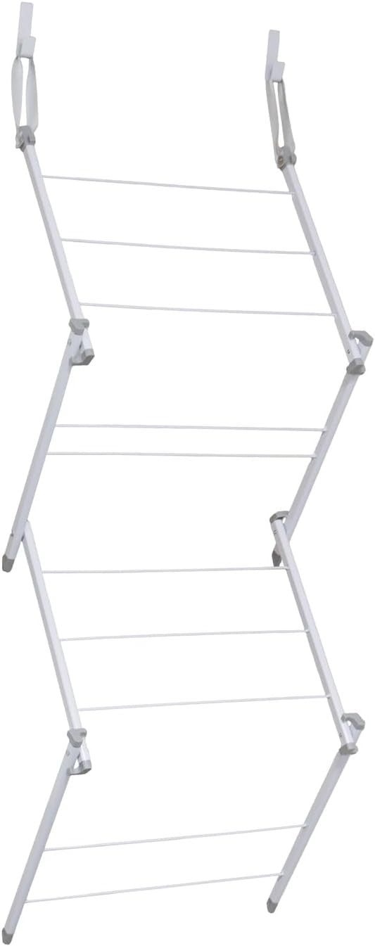 Over Door Clothes Airer Concertina Drying Rack Space Saving 4.5m