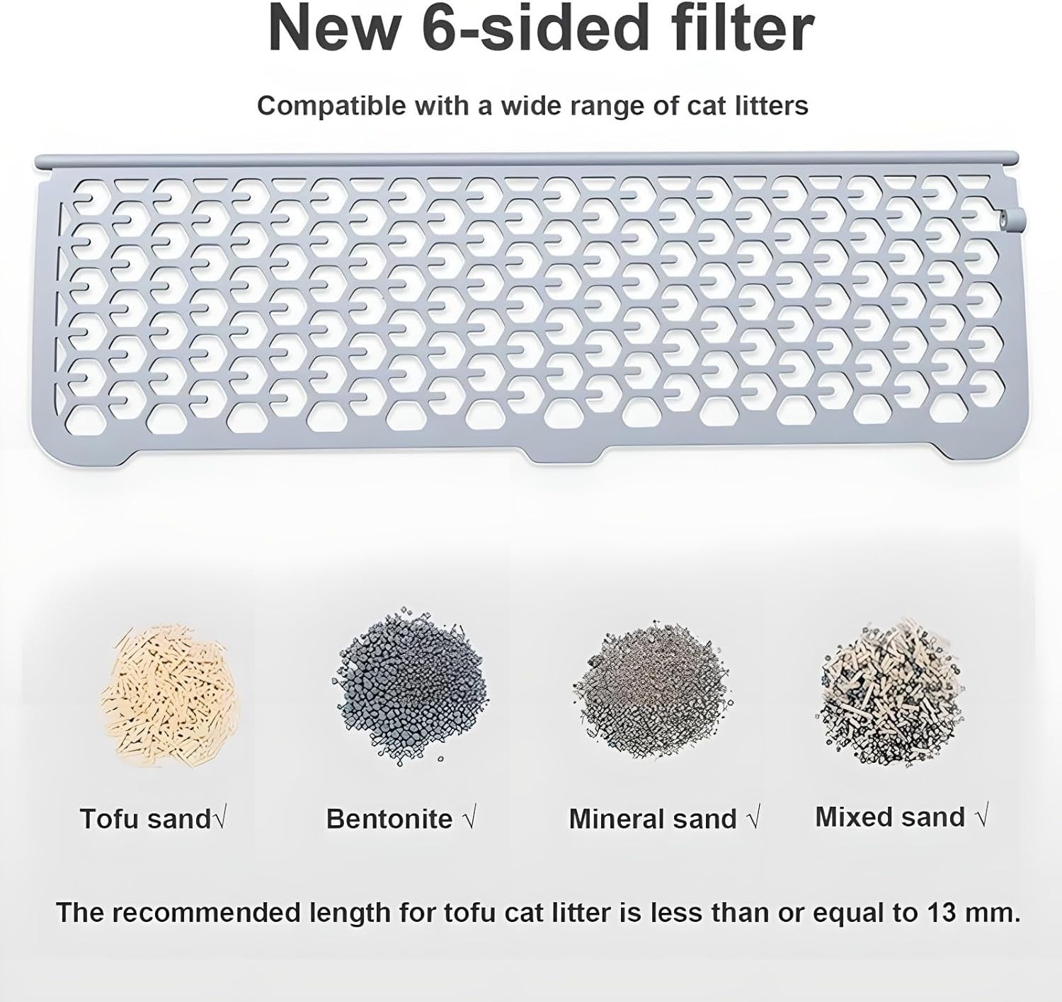 Self Cleaning Cat Litter Box APP Video Monitor 72L Smart Auto Blue