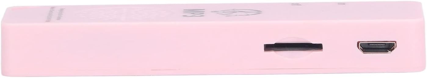 Mini MP3 Player Lossless Sound 64GB Support Portable Pink