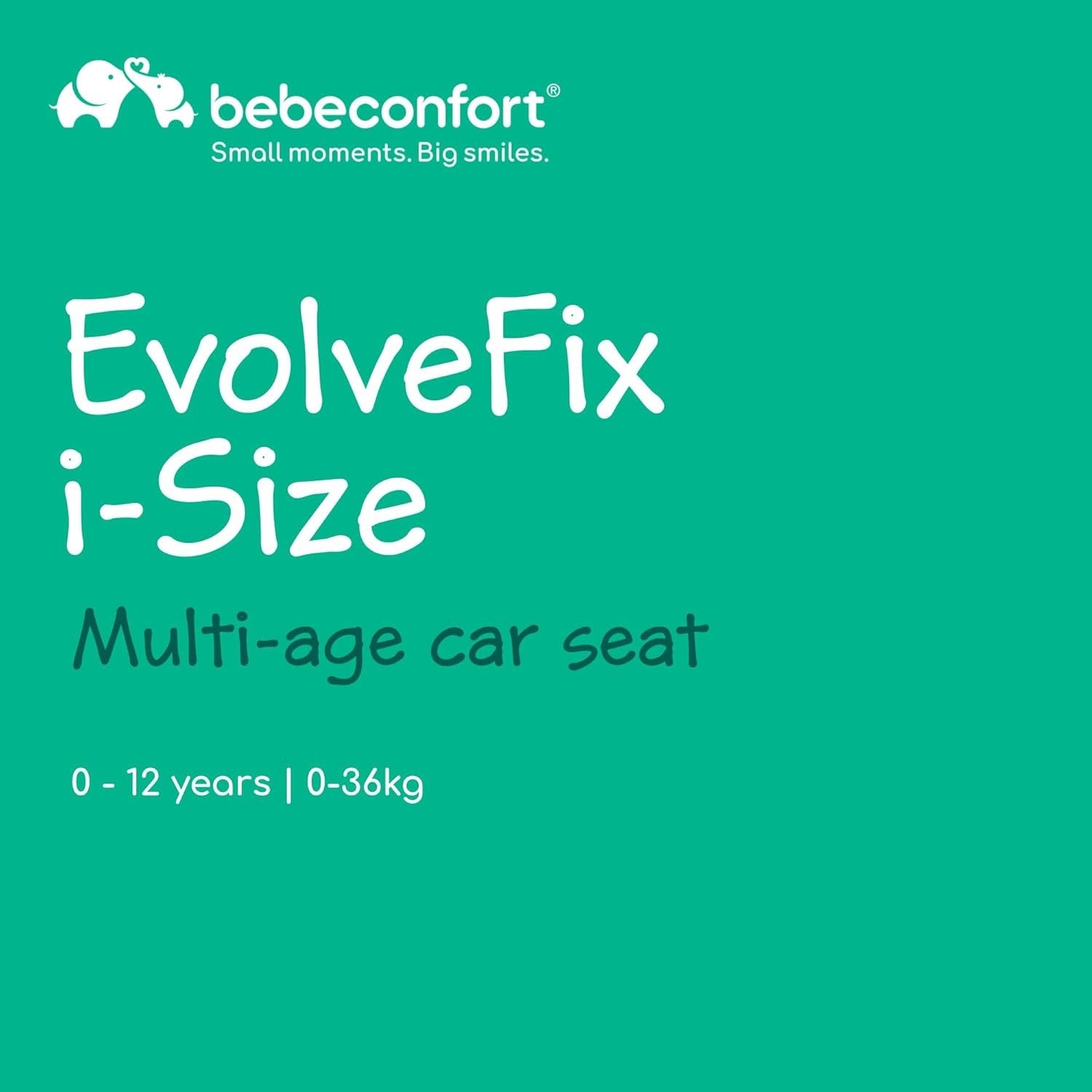 360 Swivel i-Size Car Seat ISOFIX 0–12 Years 40–150cm Rear  Forward