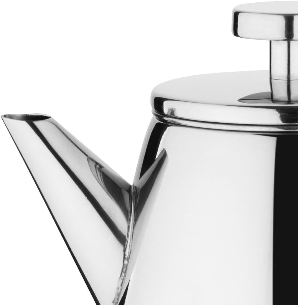 Insulated Stainless Steel Teapot 350ml Tea Pot Infuser Filter Lid