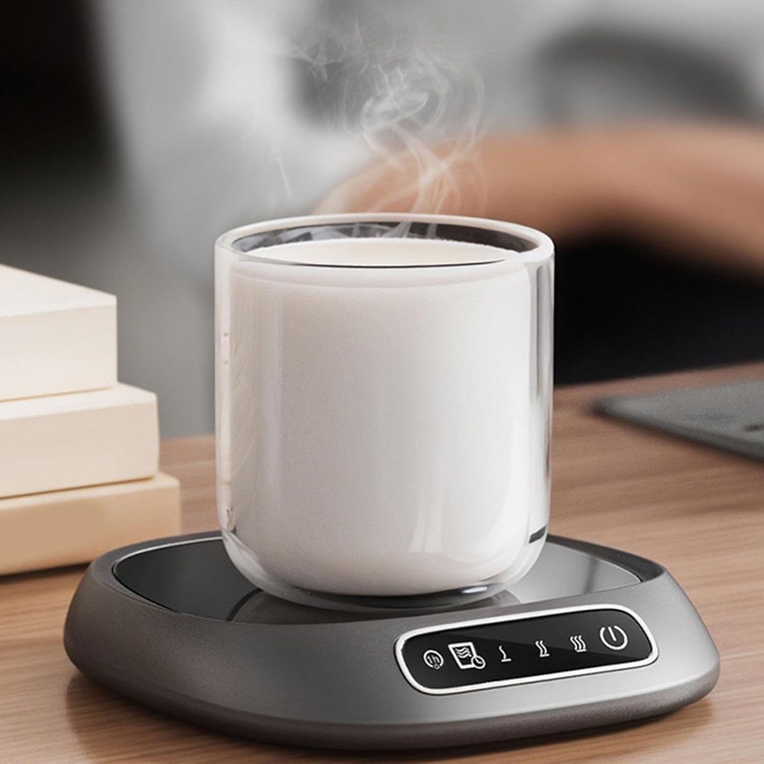 Coffee Mug Warmer Electric Desk Cup Heater Fast Heating Plate