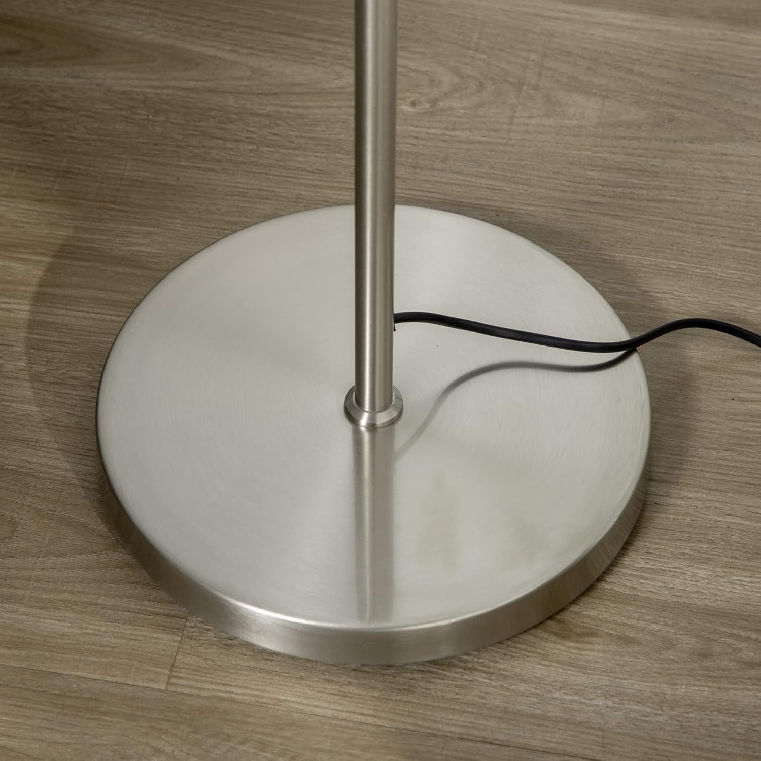 Modern 3-Light Tree Floor Lamp with Globe Shades & Sturdy Steel Base