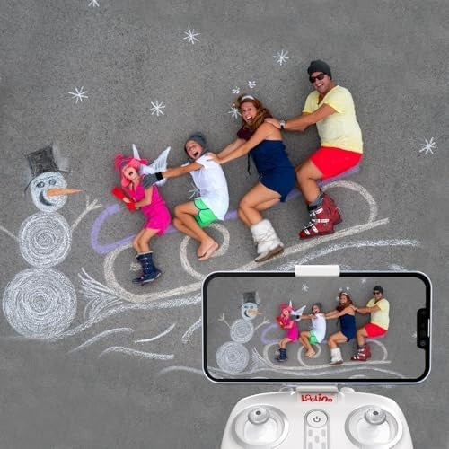 Mini Drone with Camera for Kids 360° Flip Easy Control Toy Gift with 2 Batteries