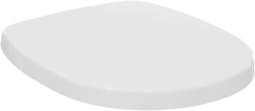Concept Round Wrapover Toilet Seat White Gloss Soft Close Quick Release