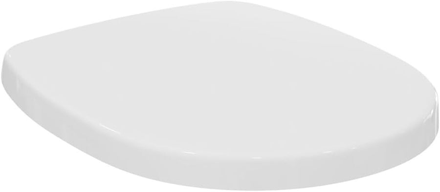Concept Round Wrapover Toilet Seat White Gloss Soft Close Quick Release