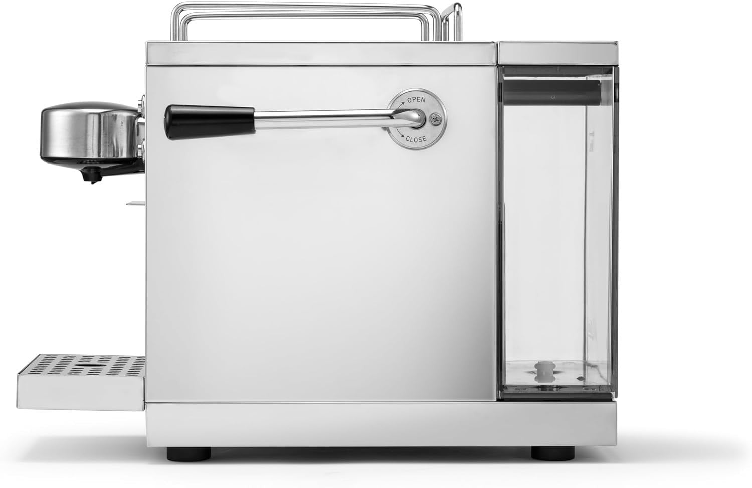 Stainless Steel Capsule Coffee Machine | 19-Bar Pressure, 1.2L Tank Size