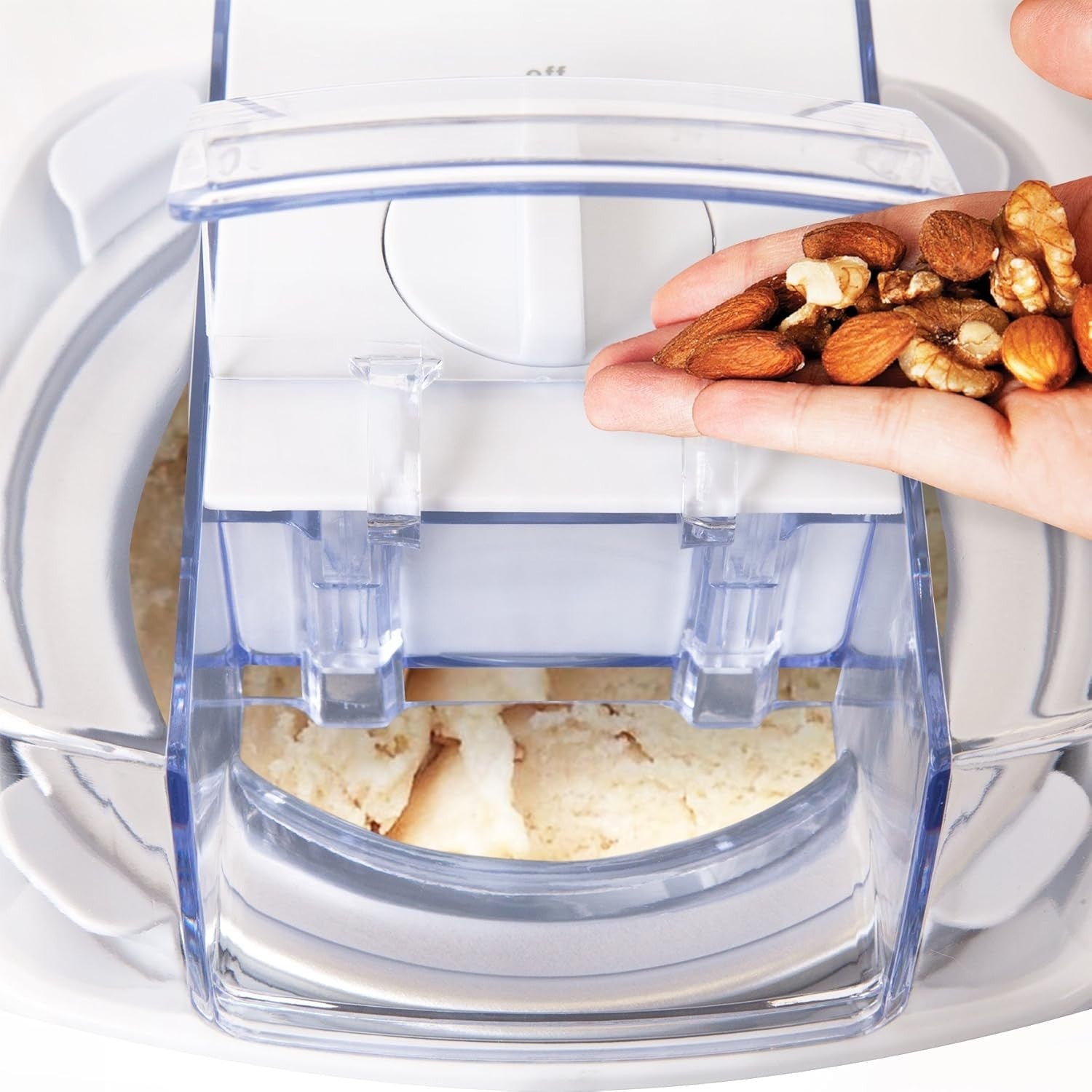 Ice Cream Maker 1.5L Home Dessert Machine Frozen Yogurt Sorbet Low Noise