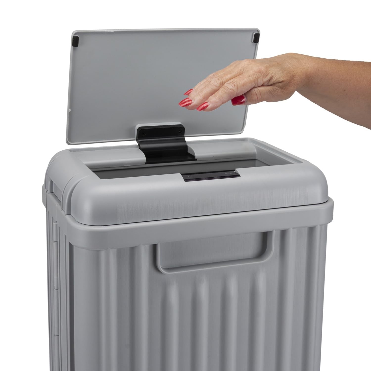 50L Motion Sensor Kitchen Bin Waterproof Auto Lid Grey