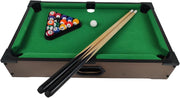 20–25in Tabletop Pool Game Portable Wooden Mini Billiards Set