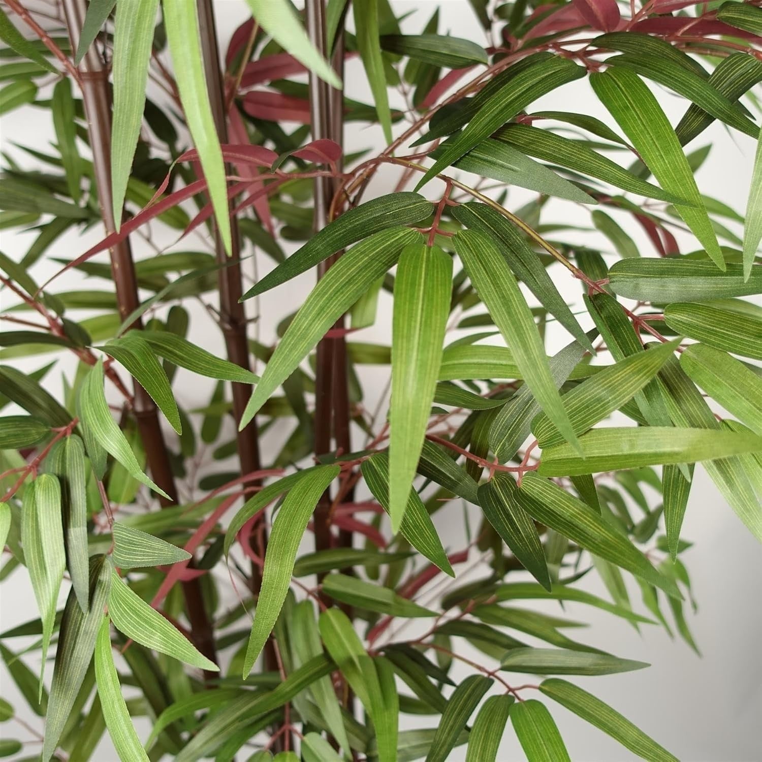 180cm Artificial Red Bamboo Tree Large Tropical Plant Indoor Home Decoration