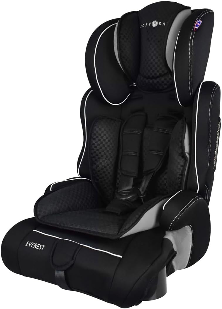 Convertible Child Car Seat Group 1-2-3 9 Months–12 Years High Back Booster