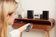 Bluetooth Micro Hi-Fi System with CD DAB Radio USB – Compact Stereo Sound