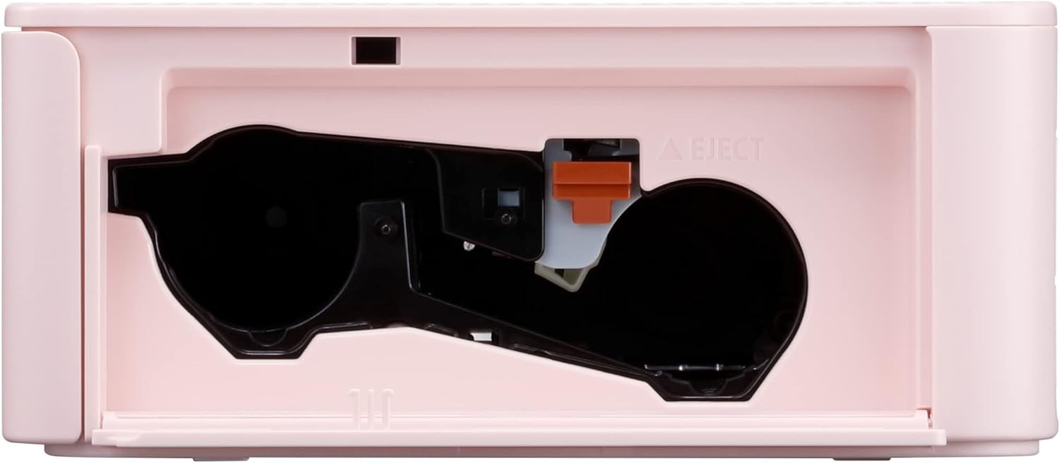 Wireless Compact Photo Printer with RP-108 Ink Paper Set - Pink