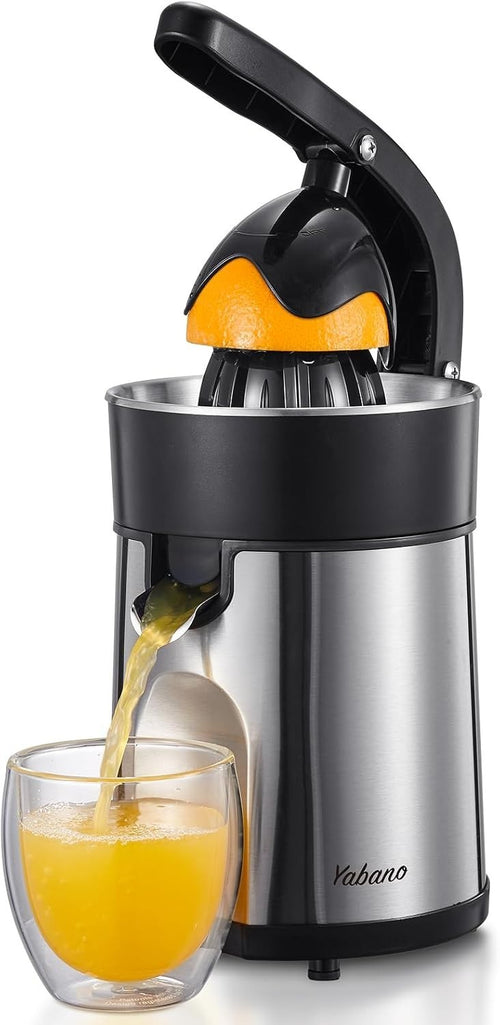 Electric Citrus Juicer Stainless Steel Orange Lemon Grapefruit Press 85W