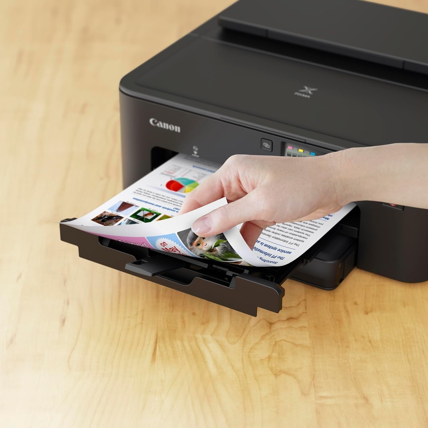 A4 Colour Inkjet Printer Print Only 5-ink Auto 2-Sided 350-Sheet