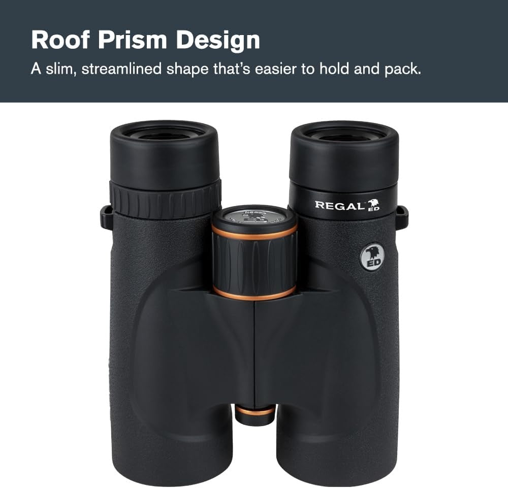 8x42 ED Waterproof HD Binoculars Long Range Birdwatching Outdoor Fog-Proof