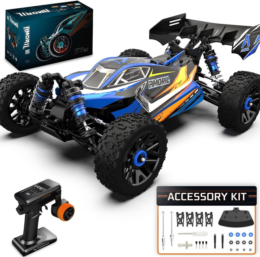 1:14 Fast RC Car 70KMH 4WD Off-Road Buggy Truck 3S LiPo Ready-to-Run for Adults