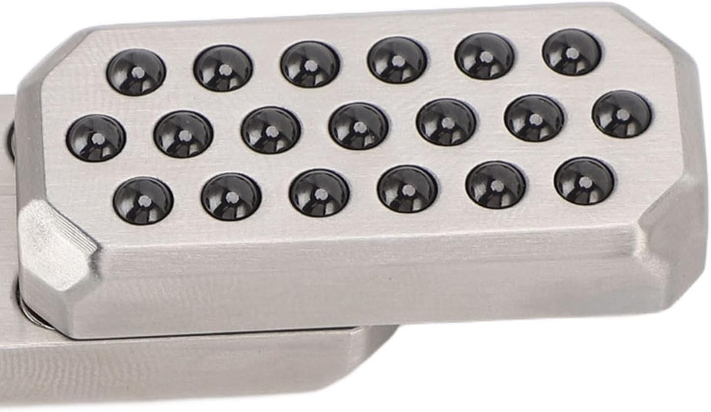 Stainless Steel Push Slider Fidget Stress Relief Pocket Focus Toy