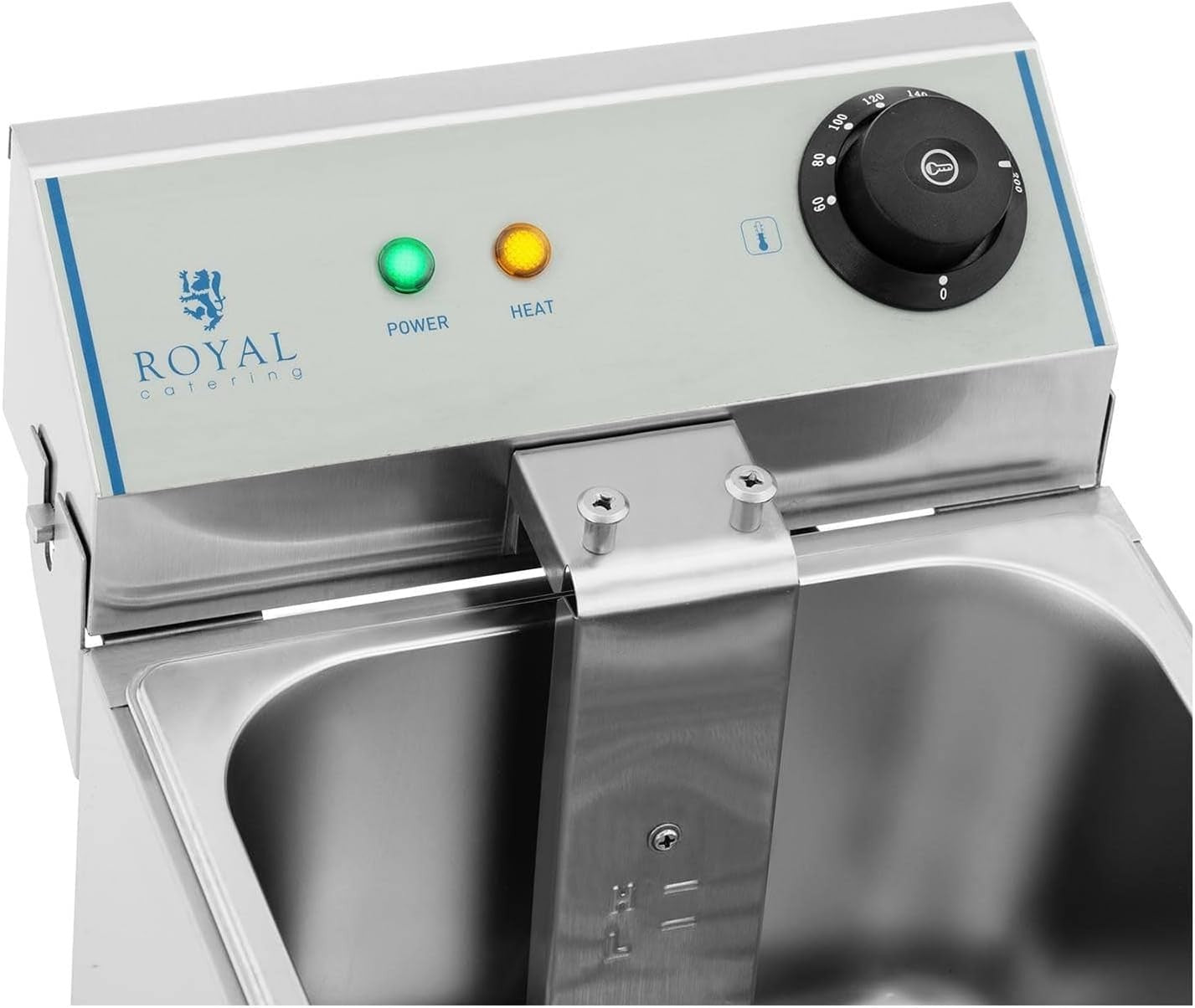 10L Commercial Deep Fat Fryer 3200W Stainless Steel ECO Countertop