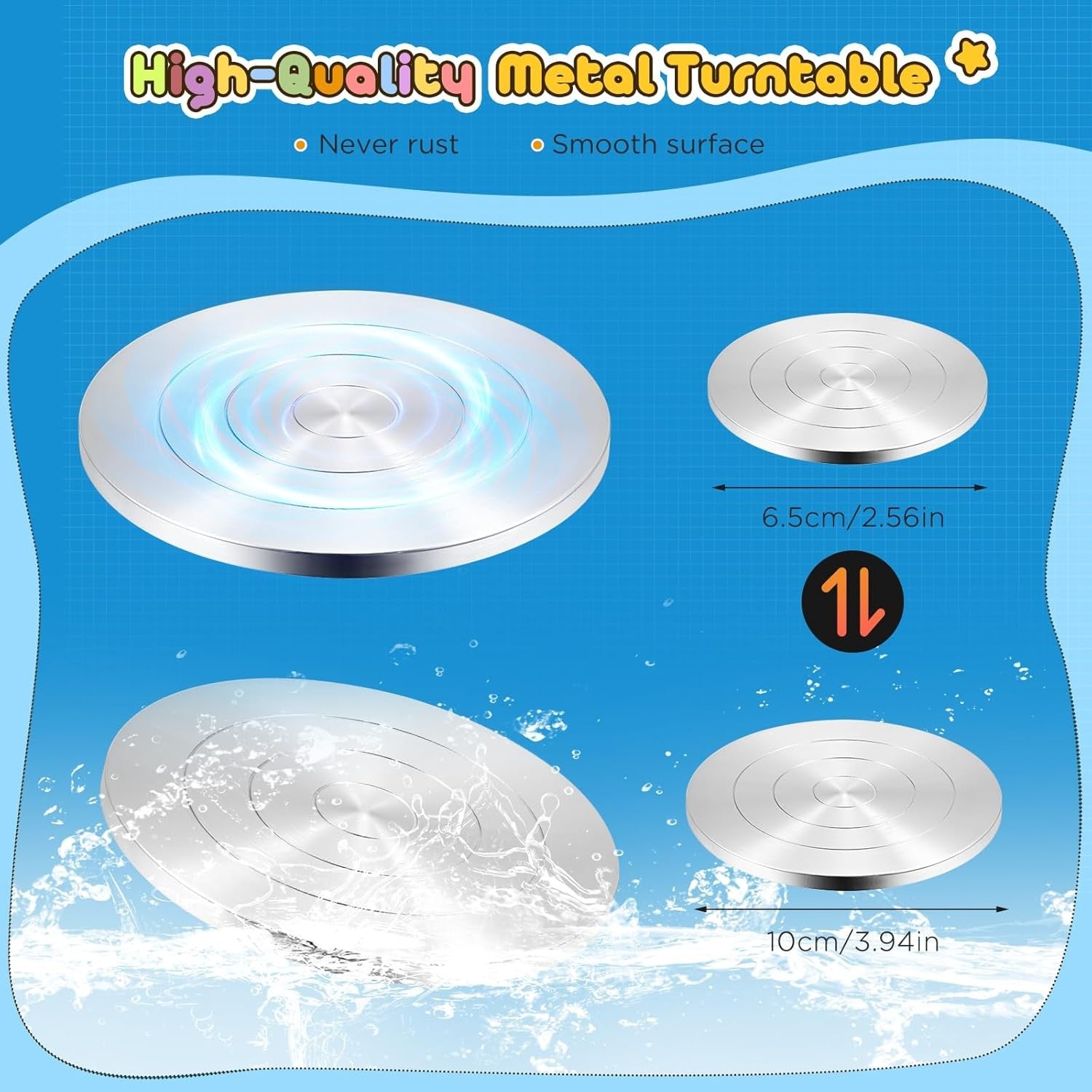 Mini Electric Pottery Wheel 2000RPM Adjustable Speed Kids DIY Ceramic