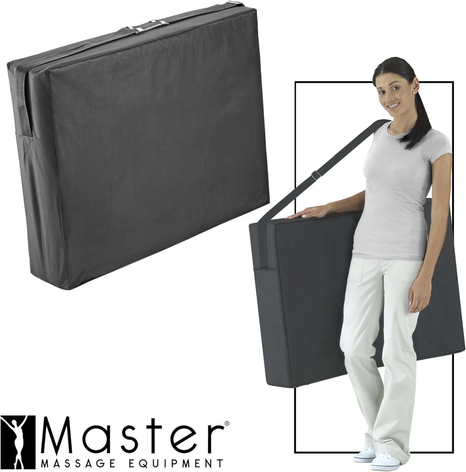 71cm Lightweight Portable Massage Table Folding Spa Bed Aluminium Frame Travel