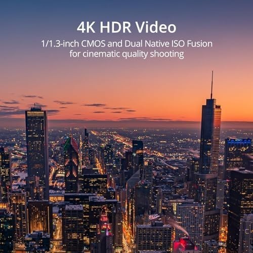 Foldable Mini Drone 4K HDR, 38 Min Flight, True Vertical Shooting, Lightweight