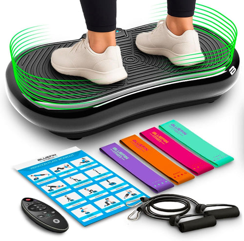 Ultra Slim Vibration Plate Exercise Machine 180 Levels 5 Programs Home