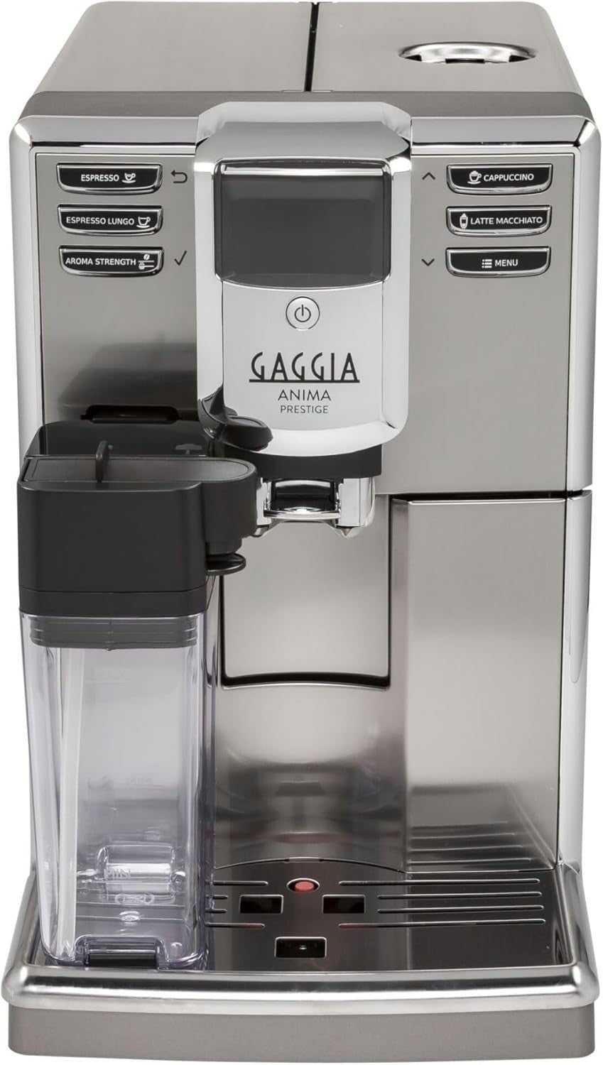 Automatic Bean-to-Cup Coffee Machine 1.7L Milk Frother 1850W Silver