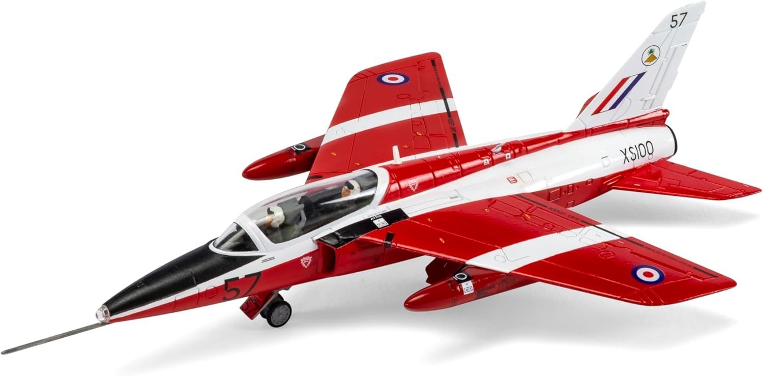 1:72 Scale Model Jet Aircraft Kit with Sprues & Decals - Advanced Assembly Set