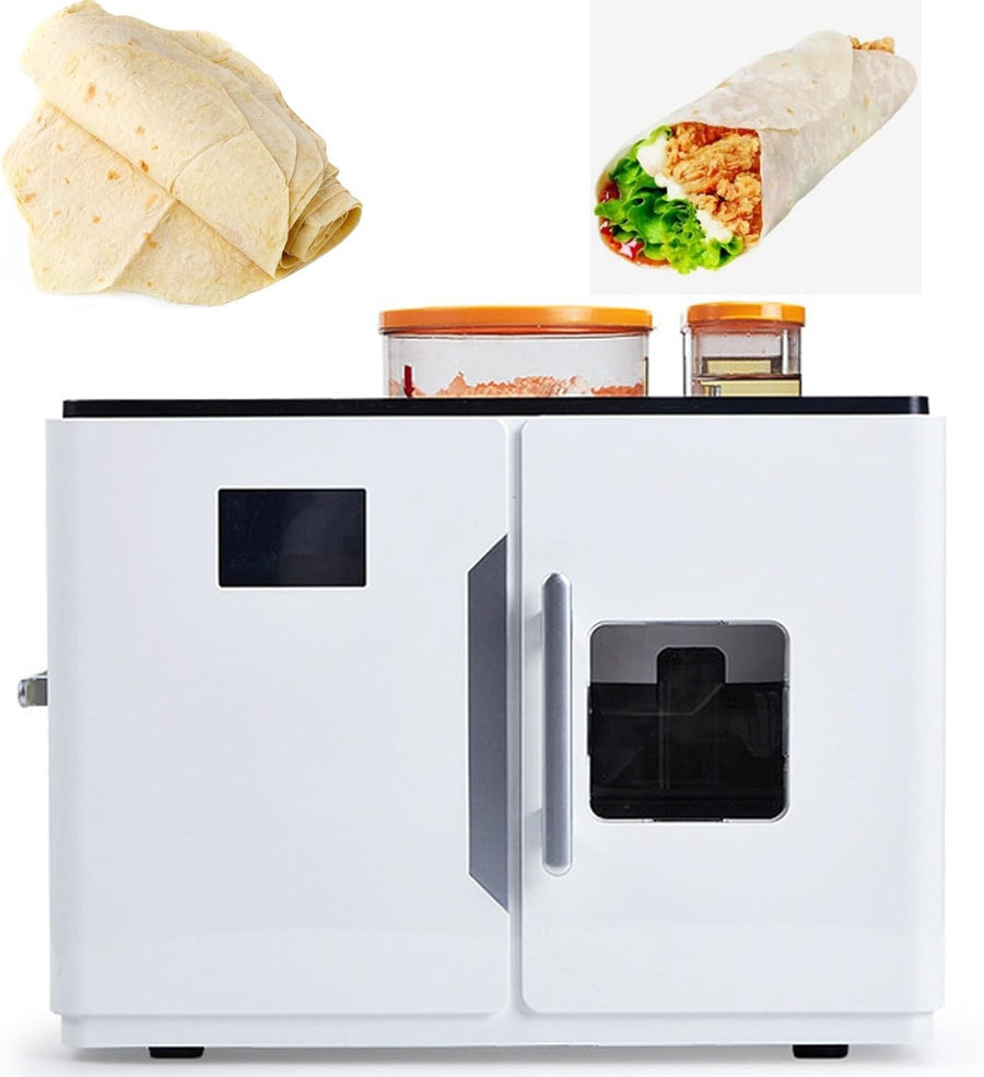 1800W Commercial Flatbread Machine Touchscreen Automatic Tortilla Maker