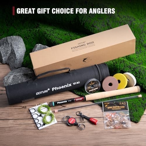 12ft Tenkara Fishing Rod Kit Carbon Fibre Cork Handle Travel Set