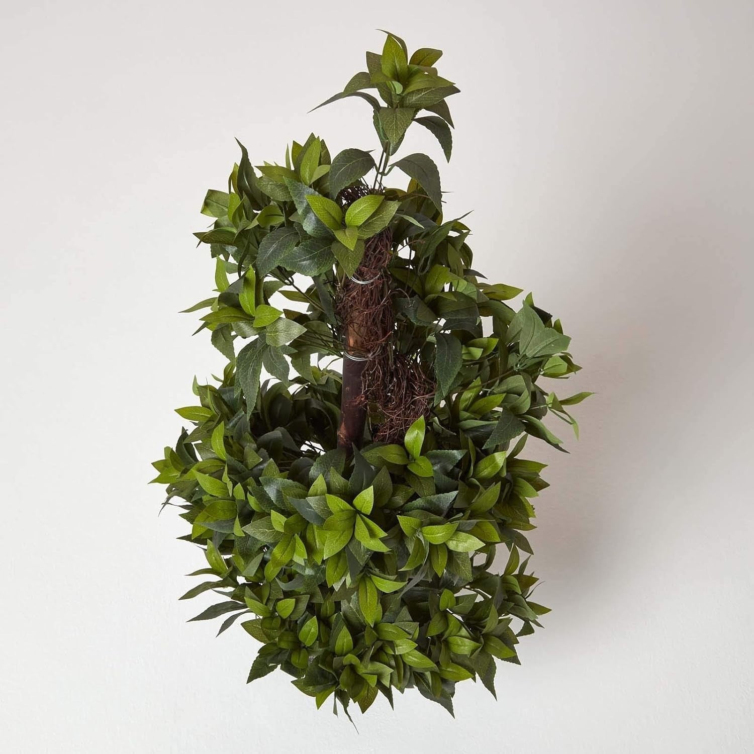 4ft Artificial Bay Leaf Tree in Weighted Pot Faux Green Indoor Home Decoration.