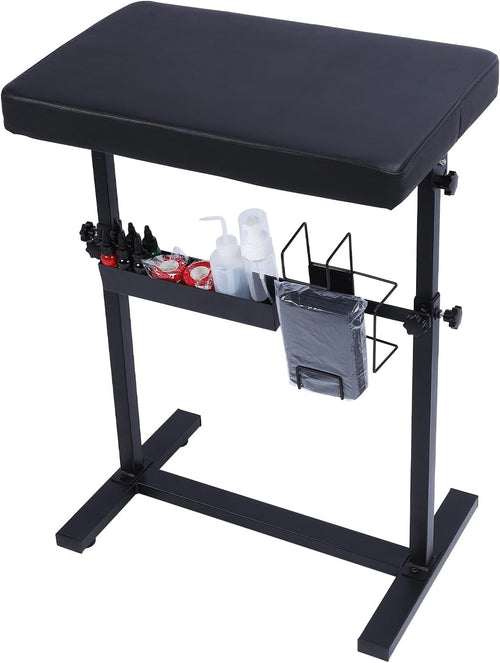 Oversized Tattoo Armrest Stand Adjustable Height Padded Artist Support Station