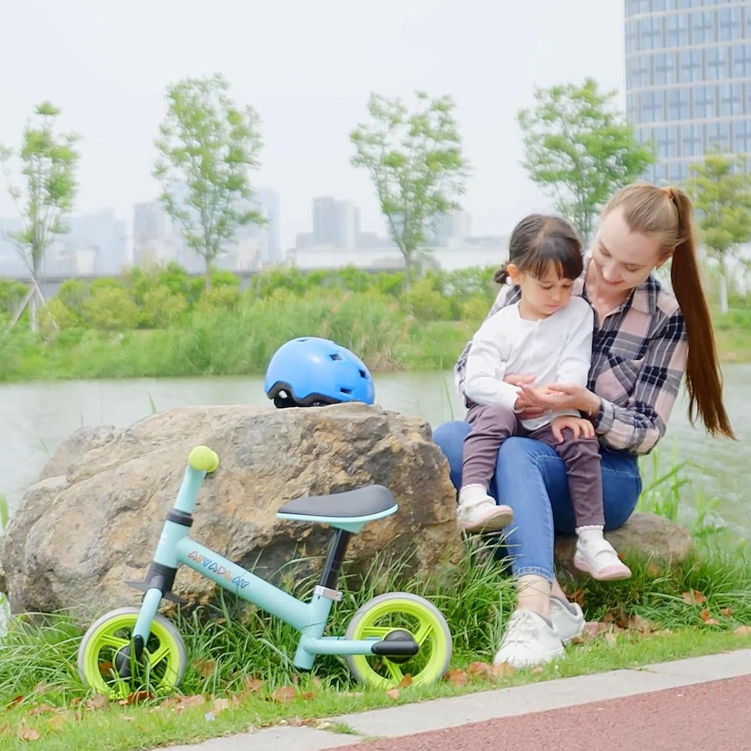 Baby Balance Bike 8 Inch Adjustable Seat Toddler Training Bike 18-48M