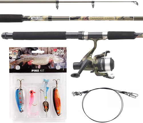 1.82M Telescopic Rod & Reel Combo for Trout & Perch Fishing with Lures