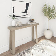 46 Inch Narrow Solid Wood Console Table – Stylish Hallway Sofa Accent