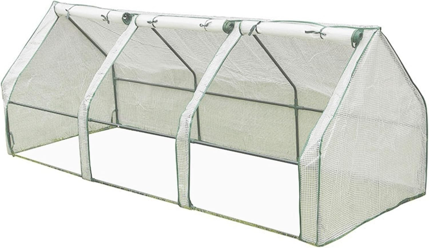 Portable Mini Greenhouse Tunnel | Reinforced PE Cover | Roll-Up Shutters