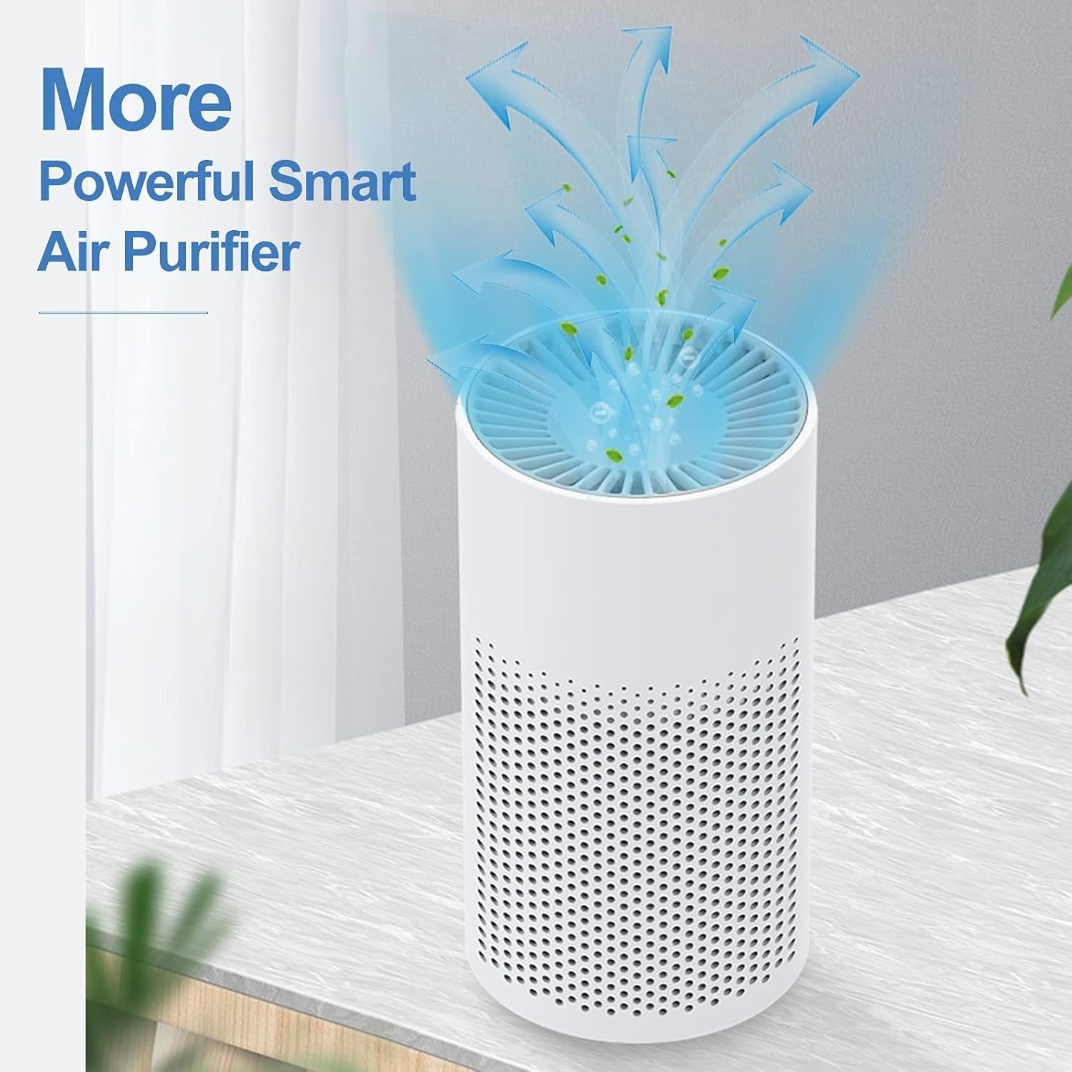 Mini HEPA Air Purifier Desktop Quiet Sleep Mode 150ft² USB
