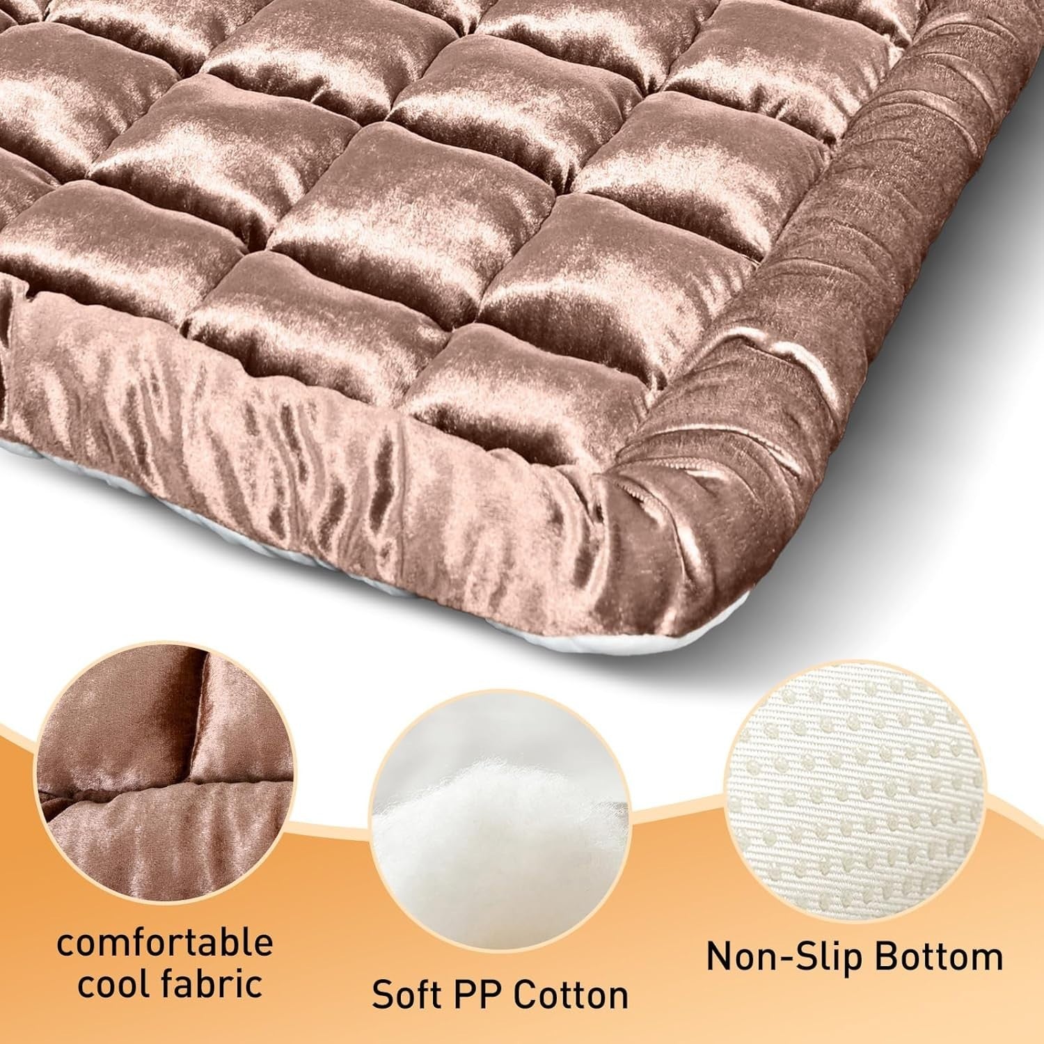 Pet Travel Bed Waterproof Rear Car Seat Mat Non Slip Washable 137cm