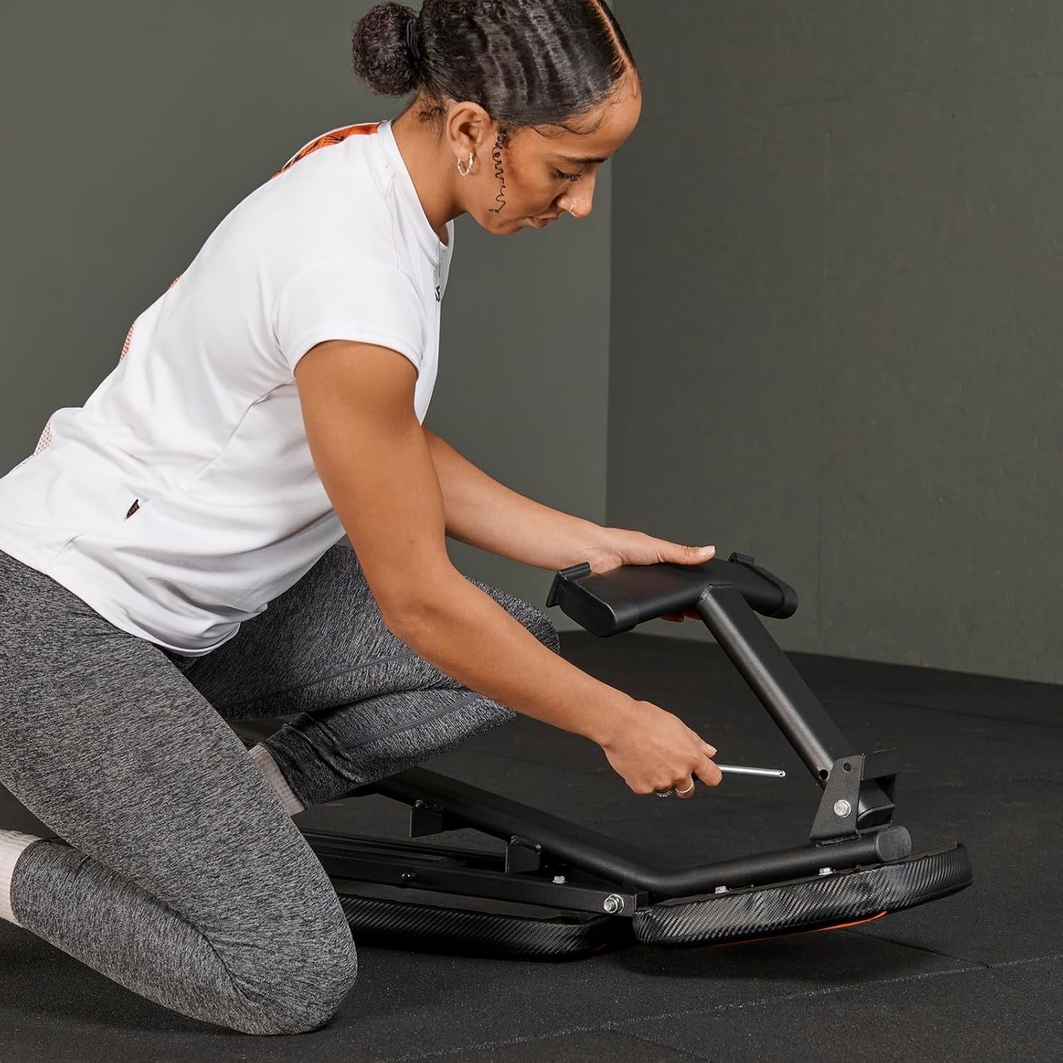 Foldable Adjustable Weight Bench Flat Incline Compact Home Gym